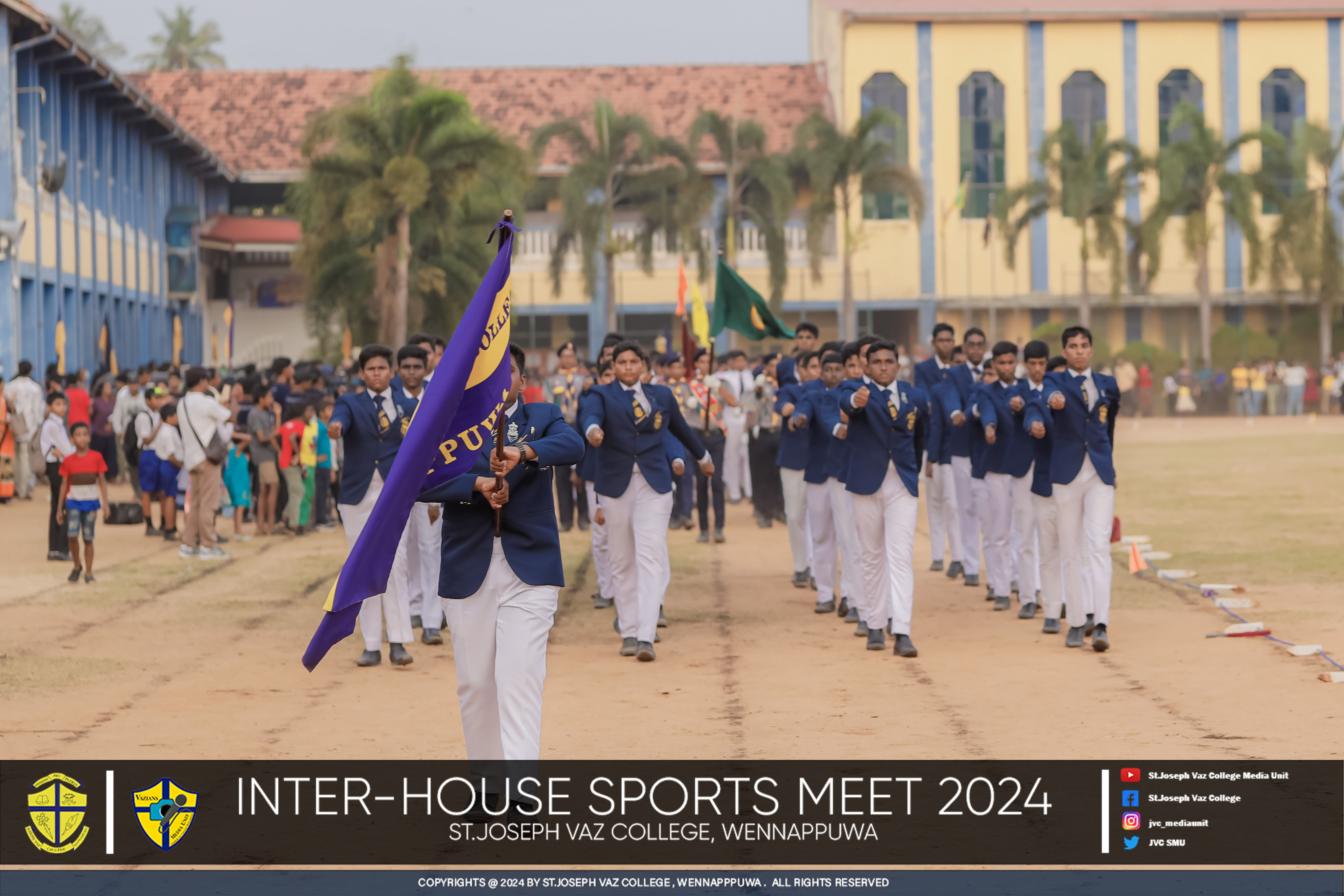 Inter House Sports Meet 2024 - St. Joseph Vaz College - Wennappuwa - Sri Lanka